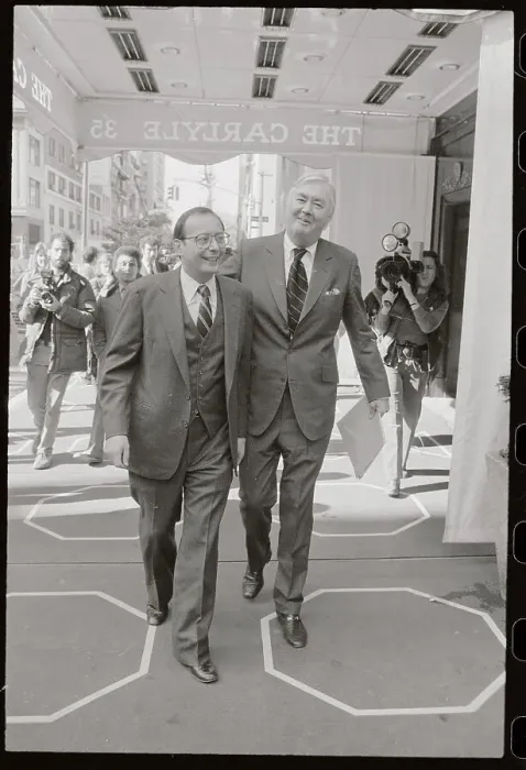Framed Print : Daniel Moynihan and Alfonse D'Amato Walking to Conference Framed Print : Daniel Moynihan and Alfonse D'Amato Walking to Conference