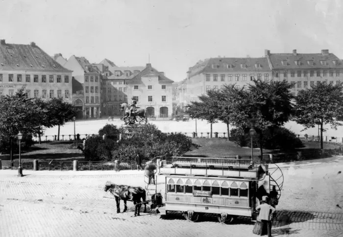 Framed Print : Danish Tram Train Framed Print : Danish Tram Train