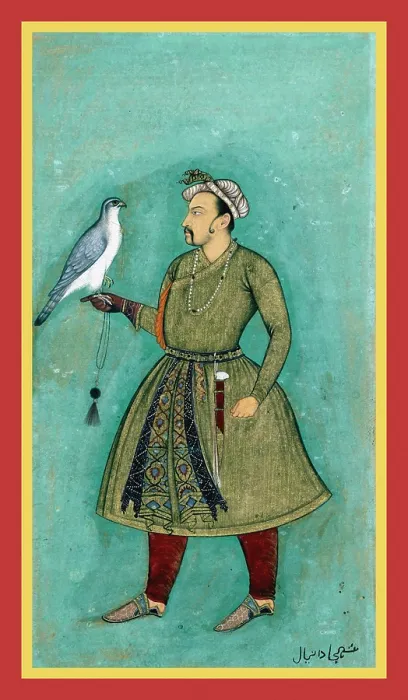 Framed Print : Daniyal with a hawk Framed Print : Daniyal with a hawk