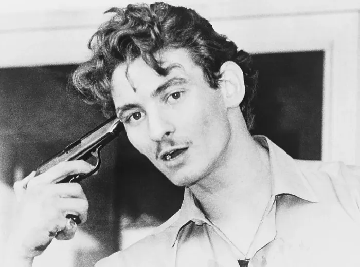 Framed Print : Danny DeSmith Holding a Gun to His Head Framed Print : Danny DeSmith Holding a Gun to His Head