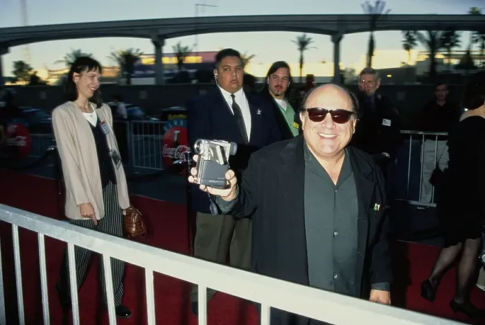 Framed Print : Danny DeVito Arrives At 1997 ShoWest Awards Framed Print : Danny DeVito Arrives At 1997 ShoWest Awards