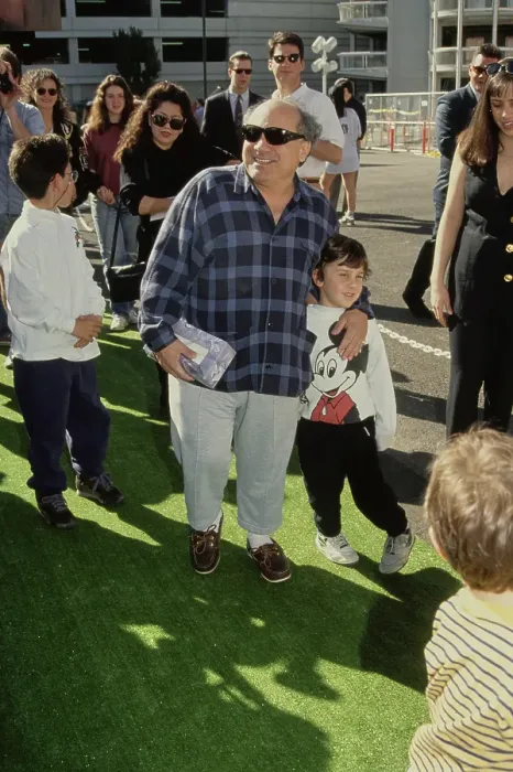 Framed Print : Danny DeVito And Family Attend Teenage Mutant Ninja Turtles III Premiere