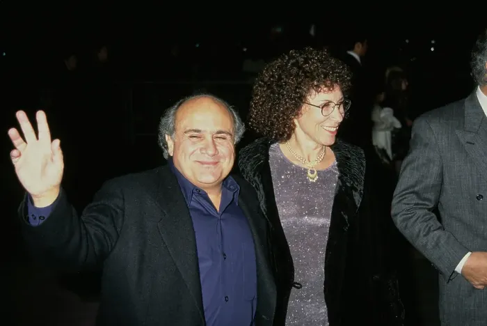 Framed Print : Danny DeVito and Rhea Perlman Attend Junior Premiere Framed Print : Danny DeVito and Rhea Perlman Attend Junior Premiere