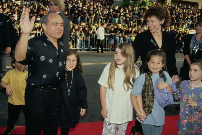 Framed Print : Danny DeVito, Rhea Perlman And Family Attend Batman Returns Premiere Framed Print : Danny DeVito, Rhea Perlman And Family Attend Batman Returns Premiere