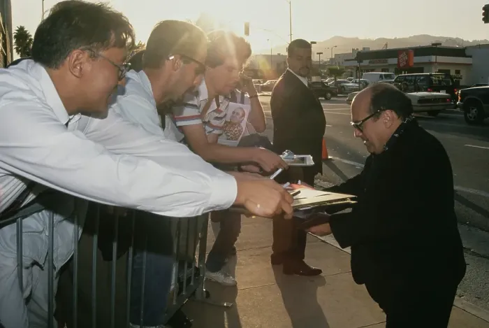 Framed Print : Danny DeVito Signs Autographs Framed Print : Danny DeVito Signs Autographs