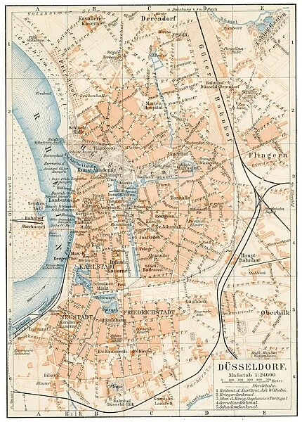 DAOEsseldorf map 1895