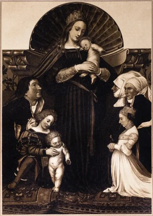 Framed Print : The Darmstadt Madonna Framed Print : The Darmstadt Madonna