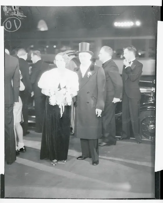 Framed Print : Daryl and Mrs. Zanuck in Formal Attire Framed Print : Daryl and Mrs. Zanuck in Formal Attire