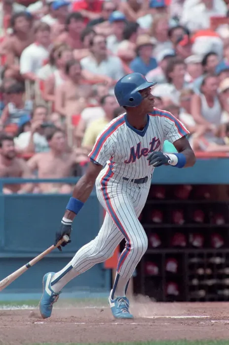 Framed Print : Daryl Strawberry Running After Batting Framed Print : Daryl Strawberry Running After Batting