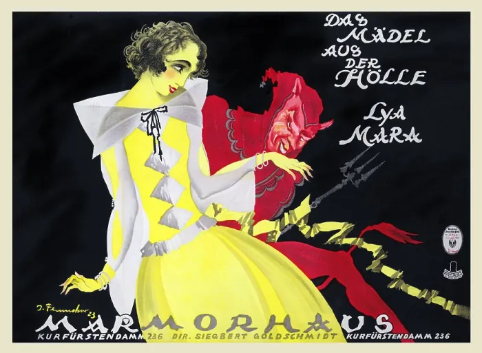 Framed Print : Das Madel aus Der Holle Framed Print : Das Madel aus Der Holle