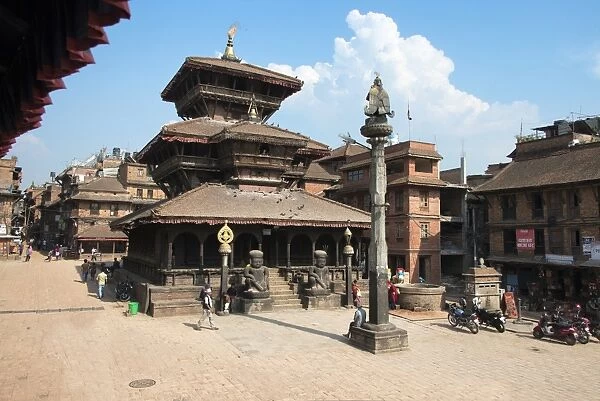 The Dattatreya Temple in Bhaktapur, Nepal