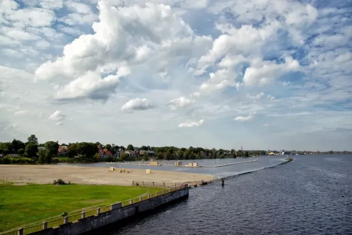 Framed Print : Daugava Beach Framed Print : Daugava Beach