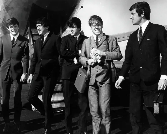Framed Print : Dave Clark 5 Disembarking Framed Print : Dave Clark 5 Disembarking