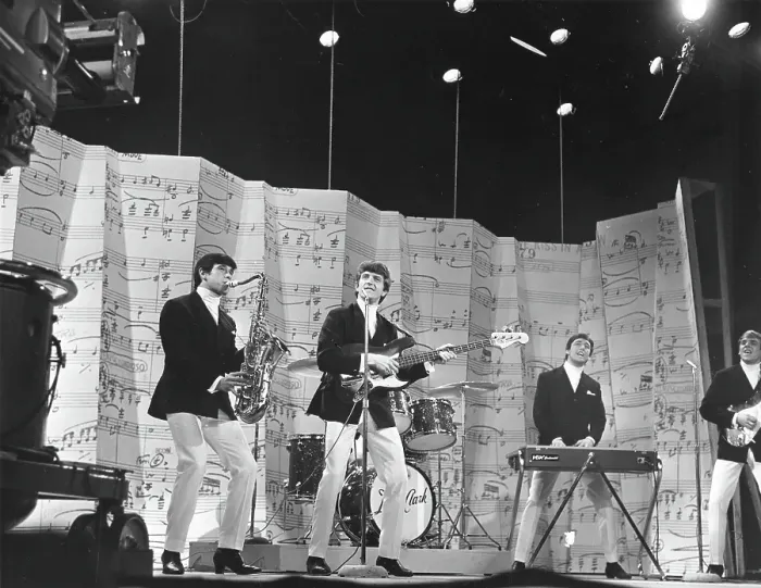 Framed Print : Dave Clark 5 On Ed Sullivan Show Framed Print : Dave Clark 5 On Ed Sullivan Show