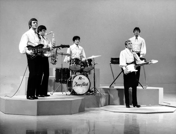 Framed Print : Dave Clark 5 On A TV Show Framed Print : Dave Clark 5 On A TV Show