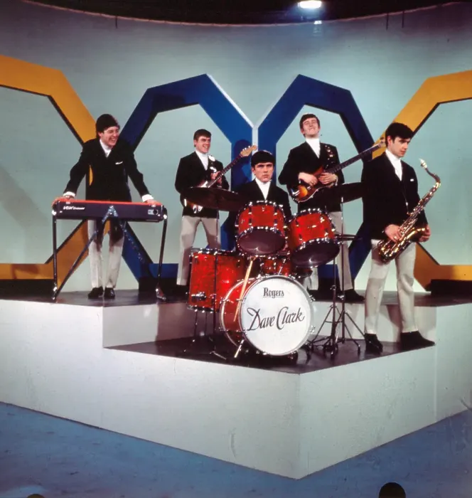 Framed Print : Dave Clark 5 On A TV Show Framed Print : Dave Clark 5 On A TV Show