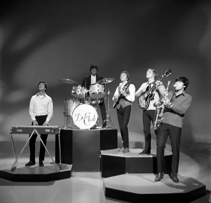 Framed Print : Dave Clark 5 On A TV Show