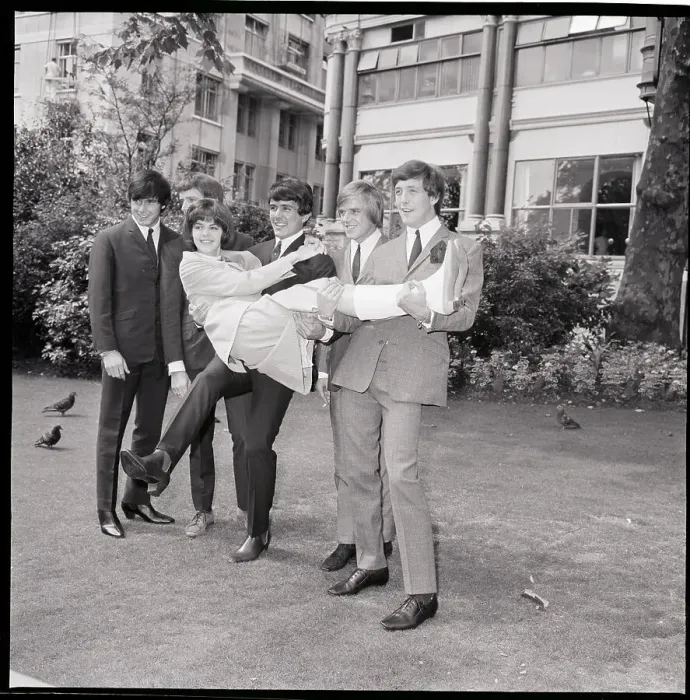 Framed Print : Dave Clark Five Holding American Woman Framed Print : Dave Clark Five Holding American Woman