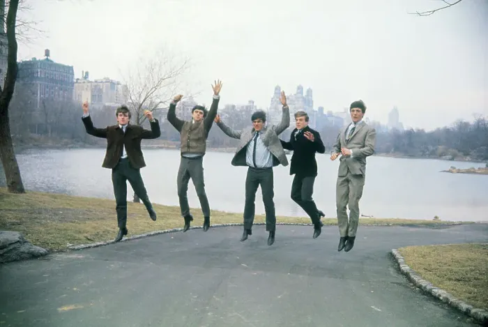 Framed Print : Dave Clark Five Jumping for Joy Framed Print : Dave Clark Five Jumping for Joy
