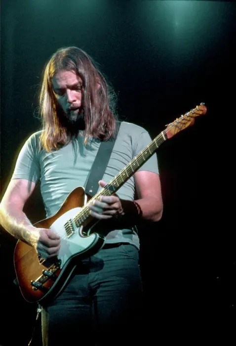 Framed Print : Dave Gilmour Live