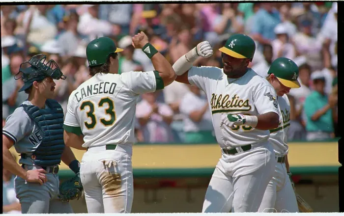 Framed Print : Dave Parker and Jose Conseco Hitting Arms Framed Print : Dave Parker and Jose Conseco Hitting Arms