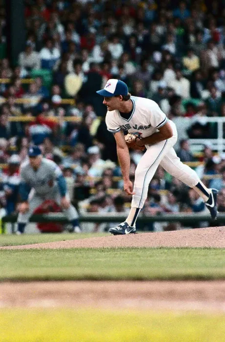 Framed Print : Dave Stieb in Pitching Position Framed Print : Dave Stieb in Pitching Position