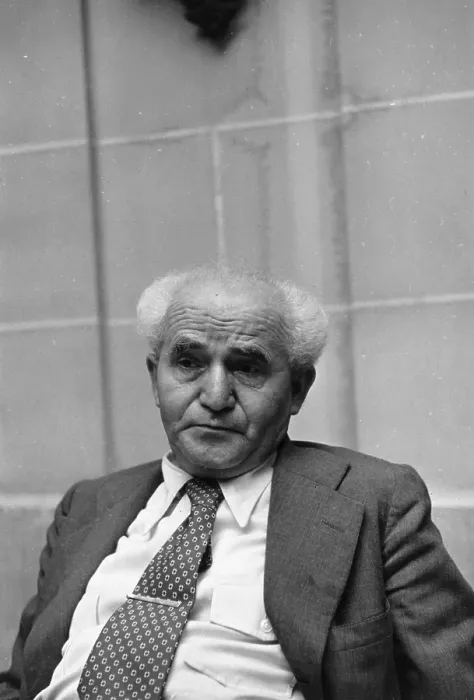 Framed Print : David Ben-Gurion