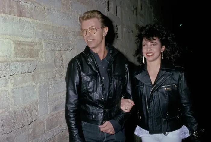 Framed Print : David Bowie And Melissa Hurley During Opening of Hurlyburly Framed Print : David Bowie And Melissa Hurley During Opening of Hurlyburly