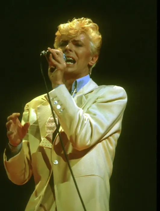 Framed Print : David Bowie Performing Framed Print : David Bowie Performing