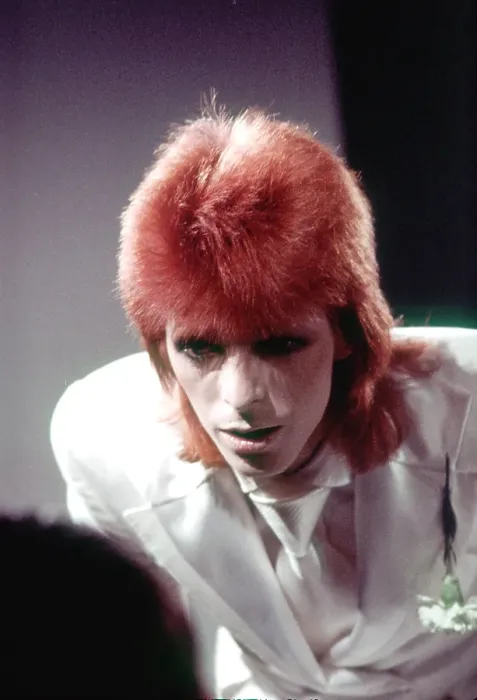 Framed Print : David Bowie Performing In Ziddy Stardust Era Framed Print : David Bowie Performing In Ziddy Stardust Era