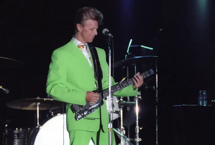 Framed Print : David Bowie Performs In Minnesota Framed Print : David Bowie Performs In Minnesota