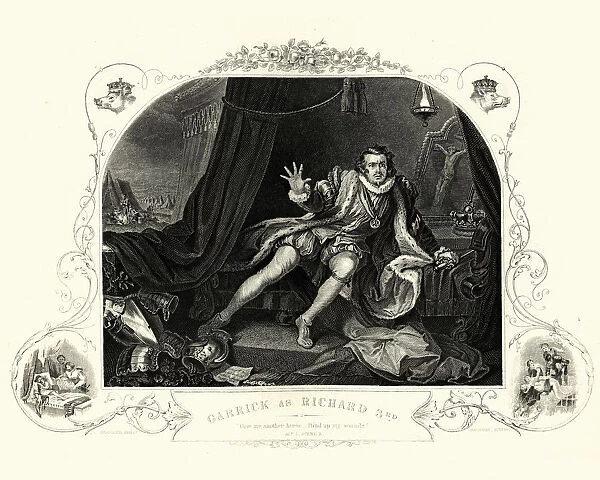 David Garrick as Richard III by William Hogarth