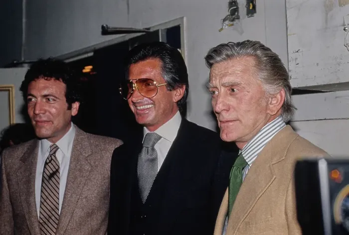 Framed Print : David Groh, George Hamilton & Kirk Douglas Framed Print : David Groh, George Hamilton & Kirk Douglas