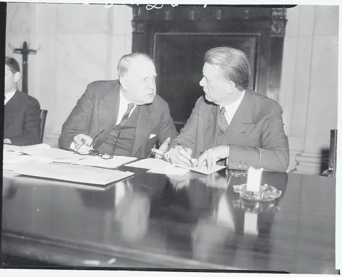 Framed Print : David I. Walsh and William E. Borah in Conference Framed Print : David I. Walsh and William E. Borah in Conference