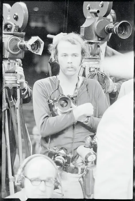 Framed Print : David Kennerly Waist-Up W / Cameras Framed Print : David Kennerly Waist-Up W / Cameras