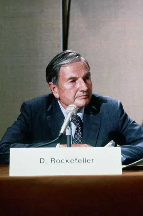Framed Print : David Rockefeller