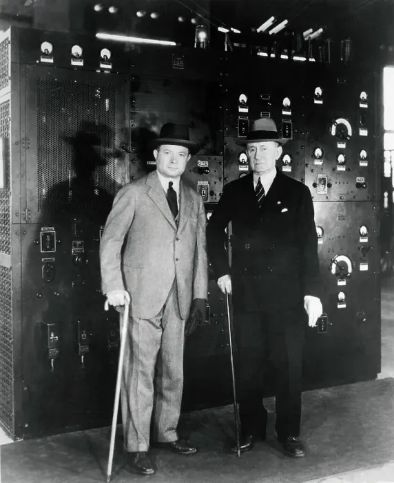 Framed Print : David Sarnoff and Guglielmo Marconi Framed Print : David Sarnoff and Guglielmo Marconi