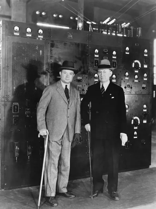 Framed Print : David Sarnoff with Guglielmo Marconi Framed Print : David Sarnoff with Guglielmo Marconi