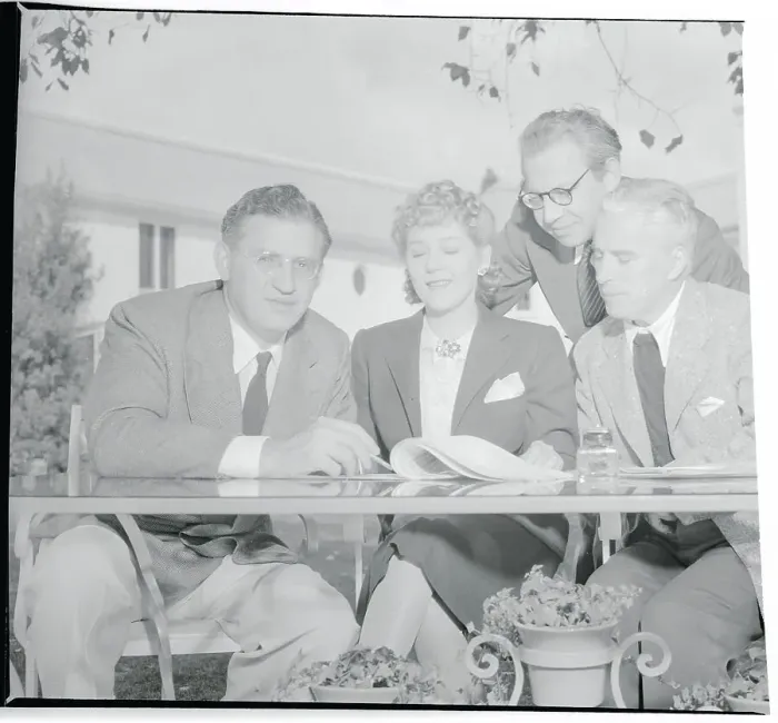 Framed Print : David Selznick Becomes a Partner Framed Print : David Selznick Becomes a Partner