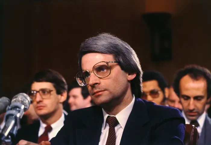 Framed Print : David Stockman at Microphone in Meeting Framed Print : David Stockman at Microphone in Meeting