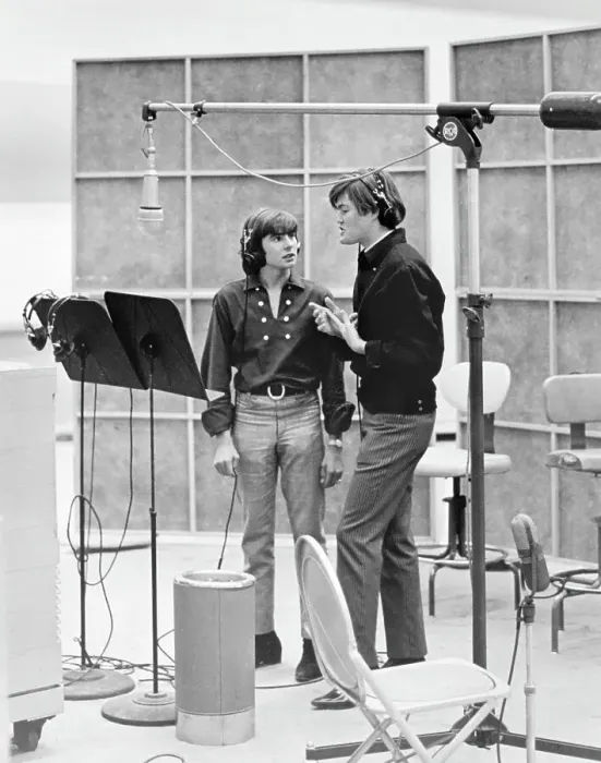 Framed Print : Davy Jones and Mickey Dolenz Framed Print : Davy Jones and Mickey Dolenz