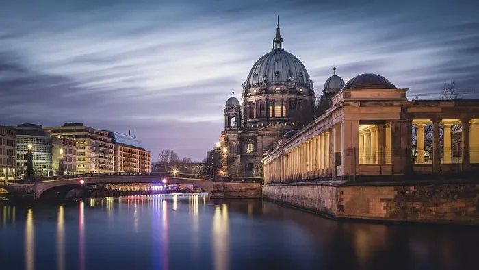 Framed Print : Dawn, Berlin Cathedral, Berlin, Germany Framed Print : Dawn, Berlin Cathedral, Berlin, Germany
