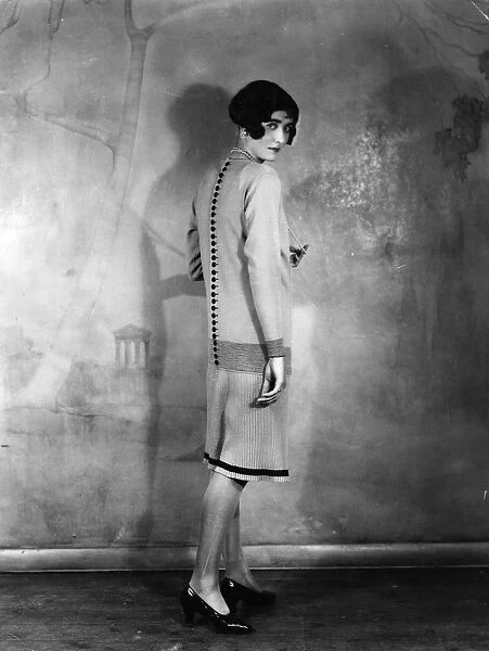 Day Dress. 1927: A Rose and Blairman fashion dress. (Photo by Sasha / Getty Images)