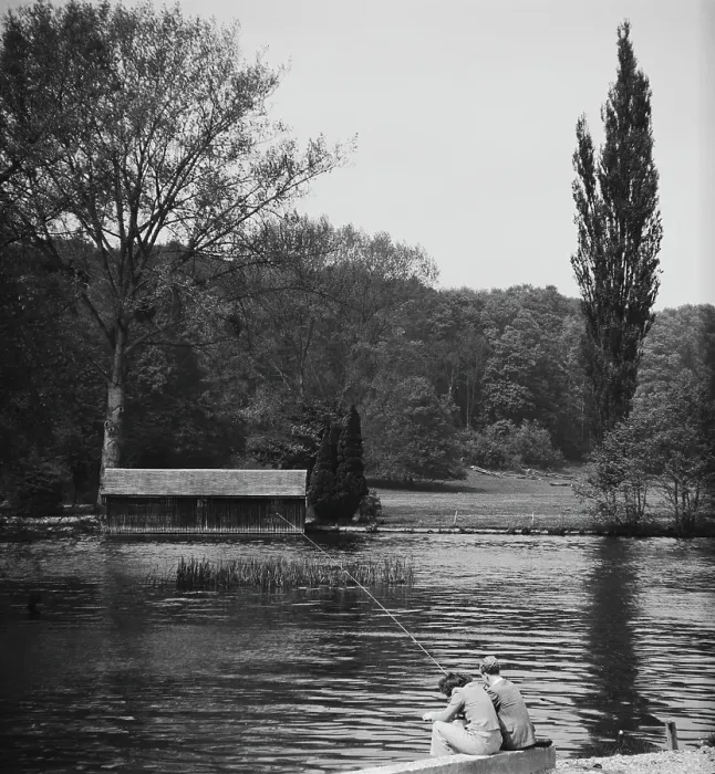 Framed Print : A Day on the River