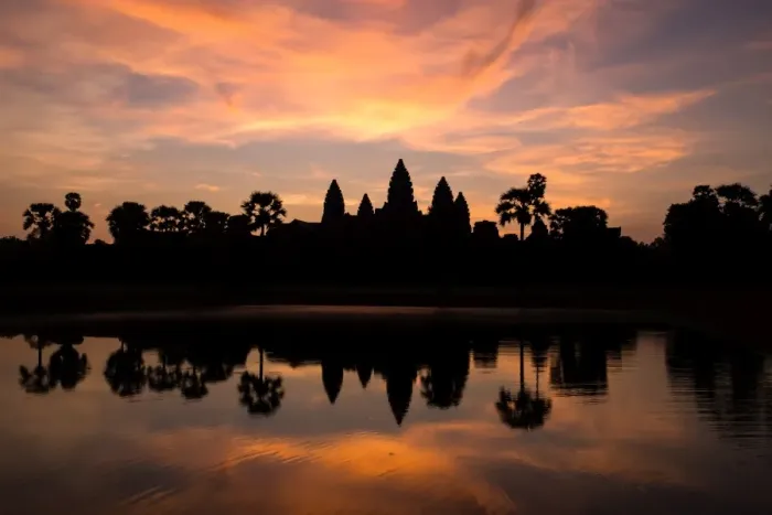 Framed Print : The Daybreak at Angkor Wat Framed Print : The Daybreak at Angkor Wat