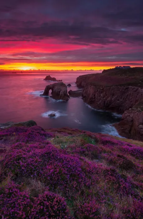 Framed Print : Days end a Lands End Framed Print : Days end a Lands End
