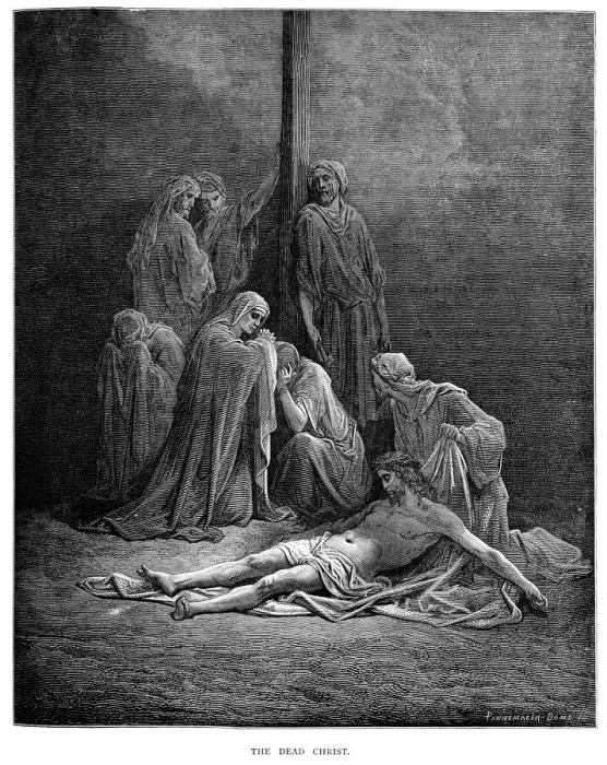 Framed Print : The Dead Christ Framed Print : The Dead Christ