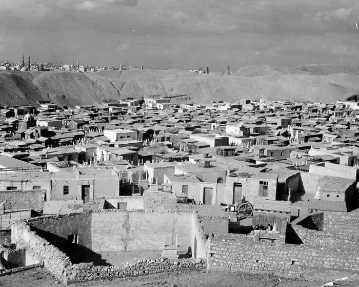 Framed Print : DEAD CITY. A birds eye view of Dead City near Cairo, Egypt Framed Print : DEAD CITY. A birds eye view of Dead City near Cairo, Egypt