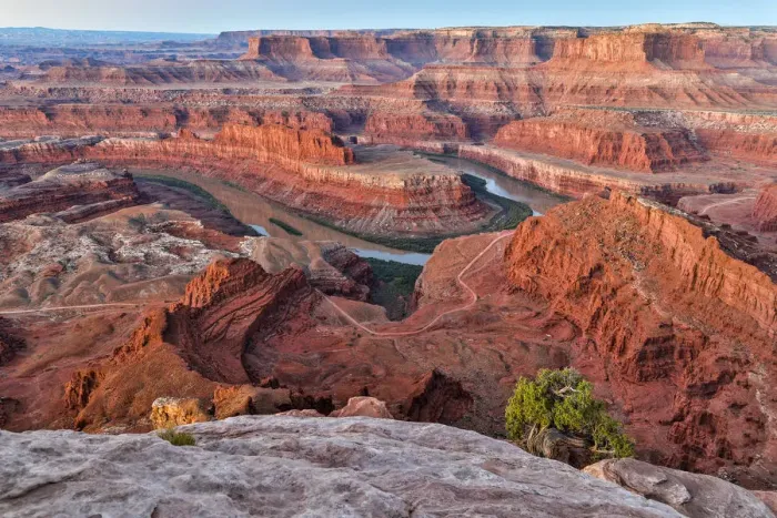 Framed Print : Dead Horse Point in early morning, Dead Horse State Park, Moab, Utah, USA