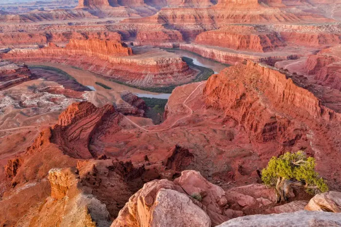 Framed Print : Dead Horse Point in early morning, Dead Horse State Park, Moab, Utah, USA Framed Print : Dead Horse Point in early morning, Dead Horse State Park, Moab, Utah, USA